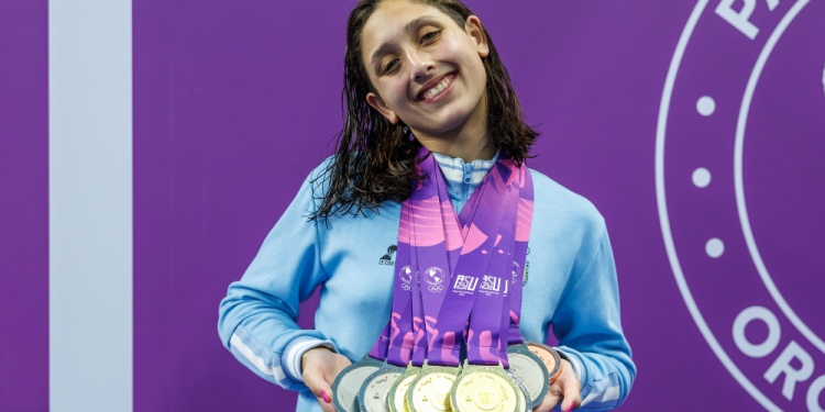 EL FUTURO LLEGÓ. La nadadora Agostina Hein es una de las prometedoras apuestas de Argentina de cara a los siguientes JJOO.