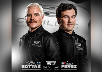 Cadillac confirmó a “Checo” Pérez y a Valtteri Bottas como sus pilotos para 2026