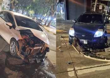 Mañana de furia en Posadas: discutió con su pareja, chocó, intentó huir y terminó detenida