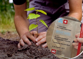 La Fundación Hora de Obrar recibió el premio “Acciones Positivas” por su proyecto Crece Selva Misionera