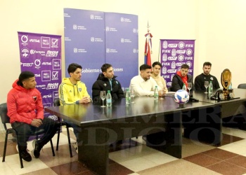 Se presentó la Copa de Oro de AFA, que arranca esta noche en Posadas