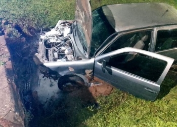 Automovilista herido tras despistar en Posadas