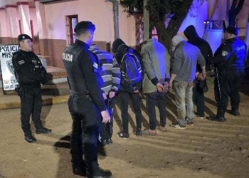 Eldorado: detuvieron a ocho hombres por el presunto cobro de peajes