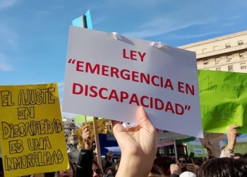 Eldorado se movilizó por la emergencia en discapacidad: “Todo el sistema está a punto de colapsar”