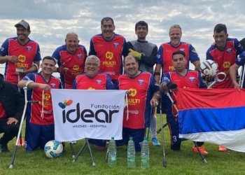 Fútbol para Amputados: “Tierra Roja” jugó en Entre Ríos