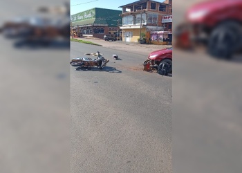 Dos motociclistas resultaron heridos tras un choque en Posadas