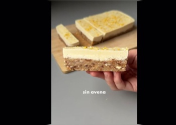 Cómo hacer barritas de limón: una opción casera y nutritiva para la media mañana o la tarde