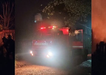 Incendio en una vivienda de Oberá: no hubo heridos