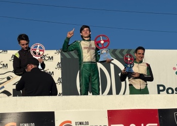 Misionero de Karting: Renato cantó victoria en casa
