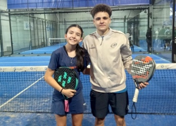 Pádel: Letizia y Santino, al Mundial Junior
