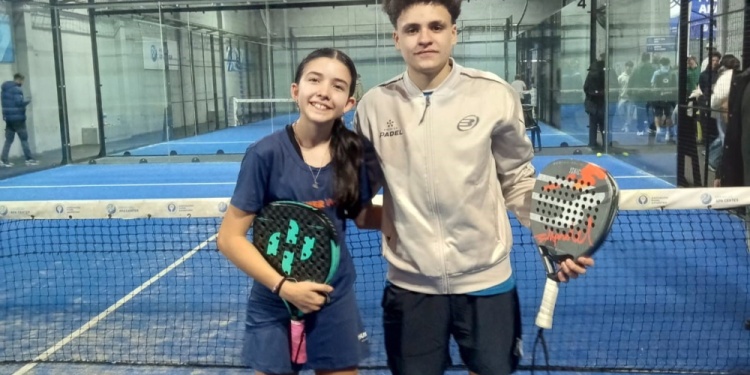 FUTURO. López, de Posadas, y Contreras, de El Soberbio, rumbo al Mundial.