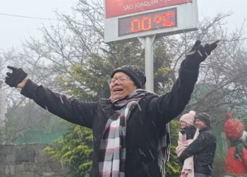 Nieve en Brasil: la ola polar provocó nevadas en zonas de Santa Catarina y Rio Grande do Sul