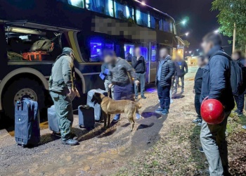 Hallan droga en doble fondo de una valija