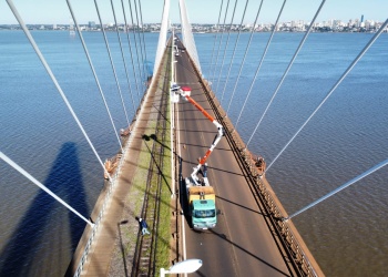 Habrá tránsito restringido en el Puente San Roque González de Santa Cruz este miércoles