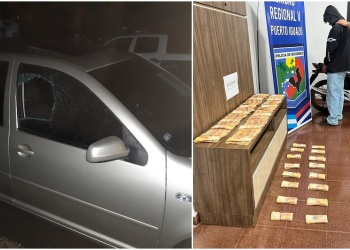 Puerto Iguazú: robó millones y se compró una moto con parte del botín