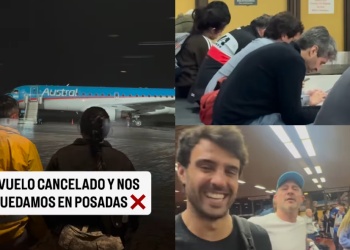 Por la rotura de la puerta del avión, pilotos del TN se quedaron varados en Posadas