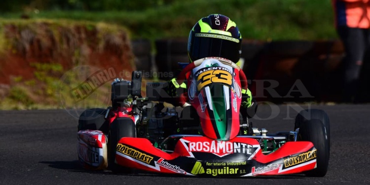 AL FRENTE. Valentino Silveira es el líder en Escuela. Buscará seguir sumando.