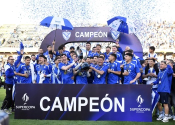 Vélez gritó campeón en la Supercopa Argentina