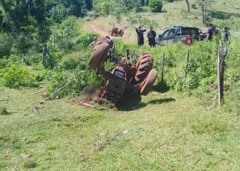Andresito: un hombre murió en un accidente con un tractor