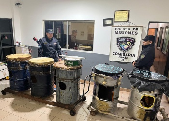 Estudiantina: la Policía recuperó los instrumentos robados del colegio Martín de Moussy