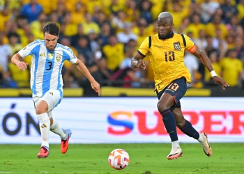 Sin Messi, Argentina perdió con Ecuador en la última fecha de las Eliminatorias