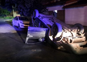 Automovilista resultó herido tras un despiste en Posadas