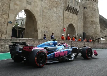 Colapinto, luego de su choque en la clasificación en Azerbaiyán: “Me desconcentró un poco lo de Gasly”