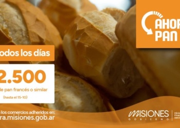 Actualizan valor de referencia del Ahora Pan en Misiones