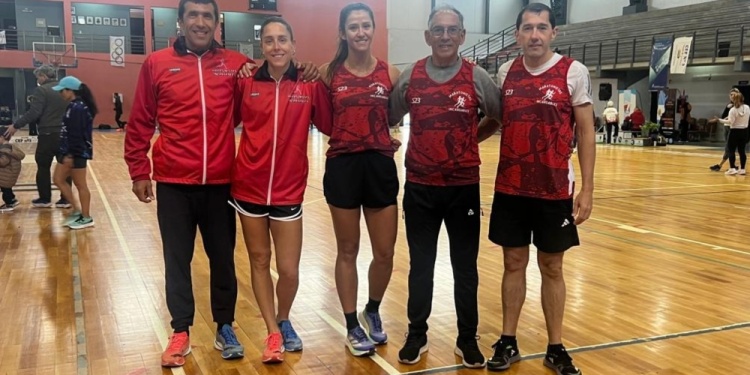 AL PODIO. Parte del equipo misionero que fue protagonista en Entre Ríos.