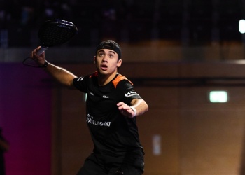 Pádel: Leo dio el primer paso en Alemania