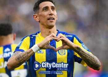 Con un golazo olímpico de Ángel Di María, empataron Central y Boca