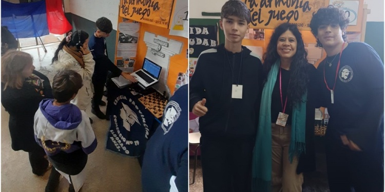 MULTIMEDIA. El stand muestra la composición musical y audiovisual.