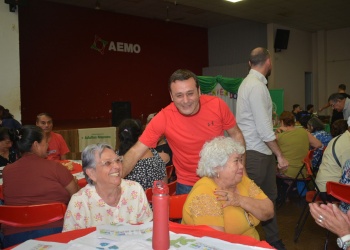Herrera Ahuad se reunió con adultos mayores en Oberá y se comprometió a llevar sus reclamos al Congreso