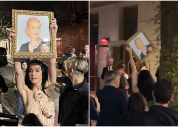 Katy Perry llegó al país para sus conciertos y generó revuelo con un guiño político