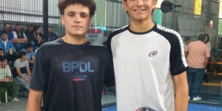 DUPLA. Contreras junto al cordobés Graupera. Ambos irán al Mundial Juvenil.