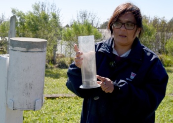 Silvia Albarracín tomó la posta en el área meteorológica  del INTA Cerro Azul