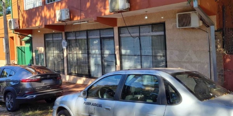 FIRMA DE ACUERDO. El juicio oral estaba previsto desarrollarse hoy, sin embargo el imputado decidió abreviar.