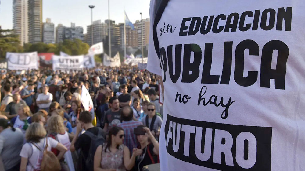 “Estamos un 40% por debajo de los recursos necesarios para que las universidades sigan funcionando”