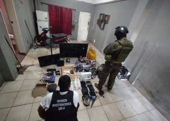 Desbaratan red de narcomenudeo y detienen a “Negrito” que vigilaba su guarida con un dron