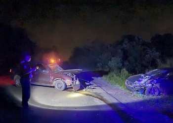 Cinco heridos en choque frontal en la ruta provincial 5