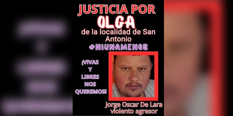 VIRAL.. En redes sociales la familia compartió la imagen del sospechoso instigador.