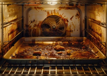 Truco con cáscaras de papa para limpiar el horno