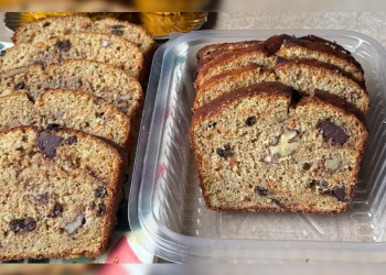 Budín de banana y zanahoria húmedo: el secreto de una receta fácil y deliciosa