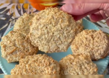 Cómo hacer galletitas caseras sin harina ni azúcar