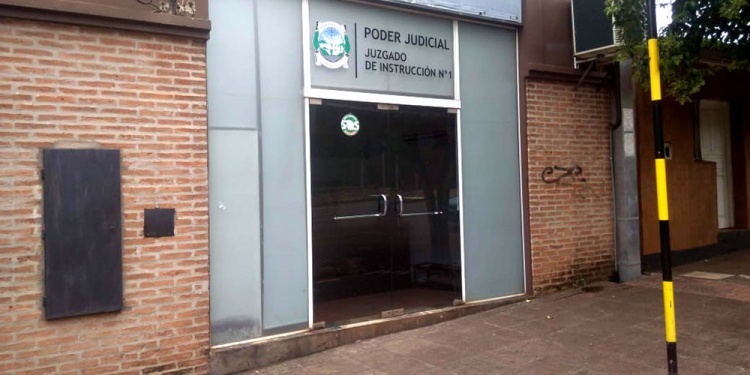 SEDE. La oficina judicial penal de calle 25 de Mayo en Oberá, a cargo del magistrado Pedro Benito Piriz.