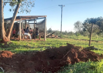 Intento de desalojo de un merendero en Concepción de la Sierra