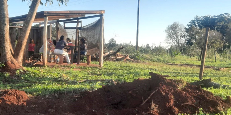 PREOCUPACIÓN. Los vecinos dieron aviso sobre el avance de las máquinas.