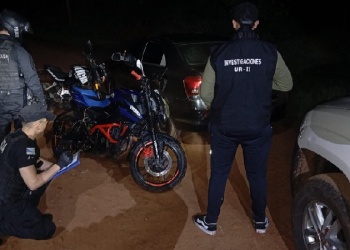 Oberá: Robó una moto y luego extorsionó a la víctima, terminó detenido