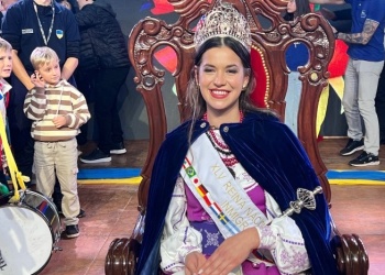Melina Zapaya, reina de la Fiesta del Inmigrante: “Estoy disfrutando a pleno de esta experiencia”