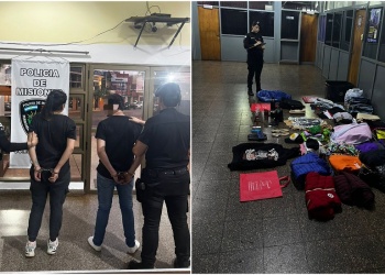 A lo “Bonnie y Clyde”: una pareja posadeña fue detenida por robar comercios